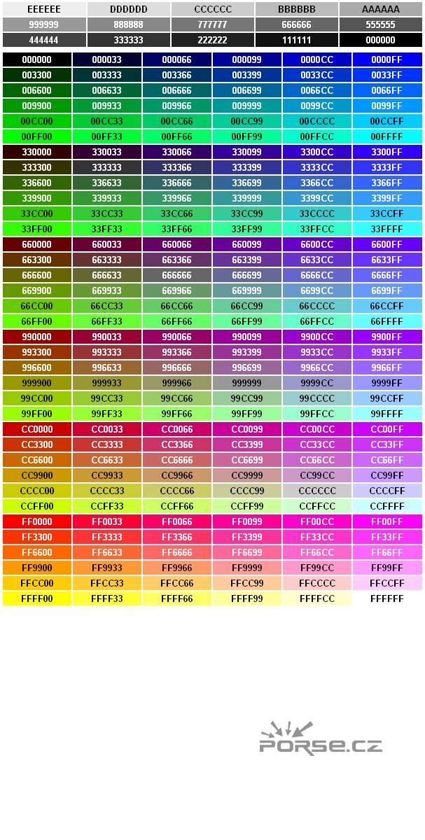 Html Colors Download